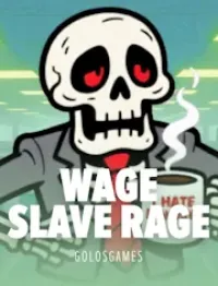 wage slave rage game logo